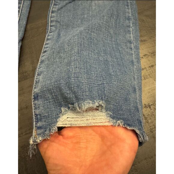 Levi's 724 High Rise Straight Crop - Sz 30 - Picture 6 of 13